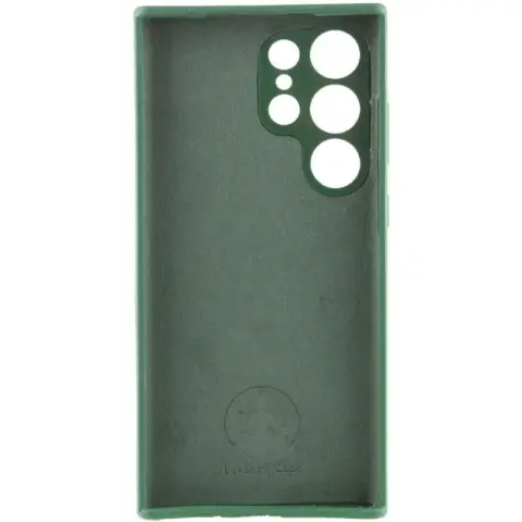 Чохол Silicone Cover Lakshmi Full Camera (AAA) для Samsung Galaxy S24 Ultra Зелений / Cyprus Green