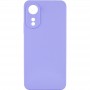 Чохол Silicone Cover Lakshmi Full Camera (AAA) для Oppo A78 4G Бузковий / Dasheen