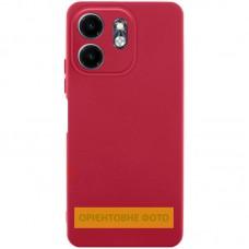 Чохол TPU GETMAN Liquid Silk Full Camera для Motorola Moto G04 / E14 Червоний / Dark Red