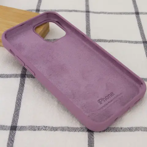 Чохол Silicone Case Full Protective (AA) для Apple iPhone 13 (6.1") Ліловий / Lilac Pride