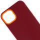 Чохол TPU+PC Bichromatic для Apple iPhone 12 Pro / 12 (6.1") Brown burgundy / Orange