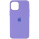 Чохол Silicone Case Full Protective (AA) для Apple iPhone 13 (6.1") Бузковий / Dasheen
