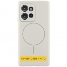Чохол Silicone Cover Lakshmi Full Camera (AA) with MagFit для Motorola Edge 60 Pro Білий / White