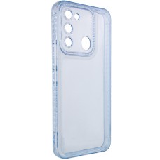 Чохол TPU Starfall Clear для TECNO Spark 8C Блакитний