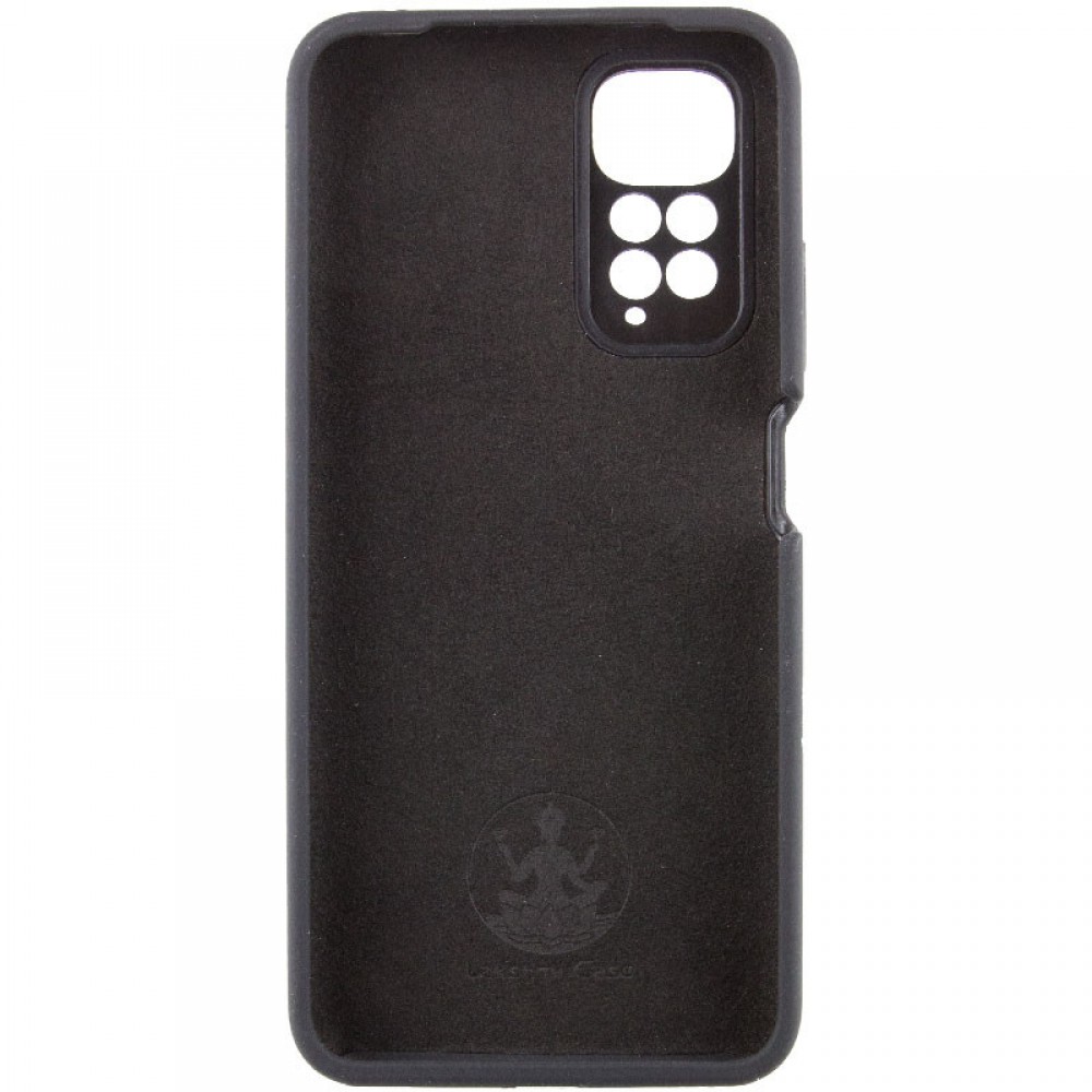Чохол Silicone Cover Lakshmi Full Camera (AAA) для Xiaomi Redmi Note 11 (Global) / Note 11S Чорний / Black