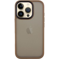 TPU+PC чохол Metal Buttons для Apple iPhone 16 Pro Max (6.9") Золотий
