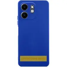Чохол TPU GETMAN Liquid Silk Full Camera для Xiaomi Redmi 15C (EU) Синій / Deep navy