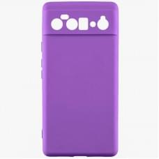 Чохол TPU GETMAN Liquid Silk Full Camera для TECNO Spark Go 1 Фіолетовий / Purple