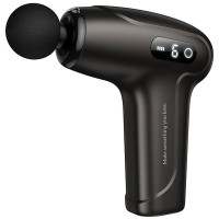 Фітнес-масажер для м'язів Hoco HP51 Electric mini 2×1800 mAh Metal gray