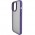 TPU+PC чохол Metal Buttons для Apple iPhone 14 (6.1") Темно-фіолетовий