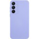 Чохол TPU GETMAN Liquid Silk Full Camera для Samsung Galaxy S24+ Бузковий / Light purple