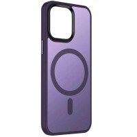 Чохол Ummi Colorful with MagSafe для Apple iPhone 15 (6.1") Темно-фіолетовий / Dark Purple