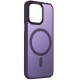 Чохол Ummi Colorful with MagSafe для Apple iPhone 15 (6.1") Темно-фіолетовий / Dark Purple