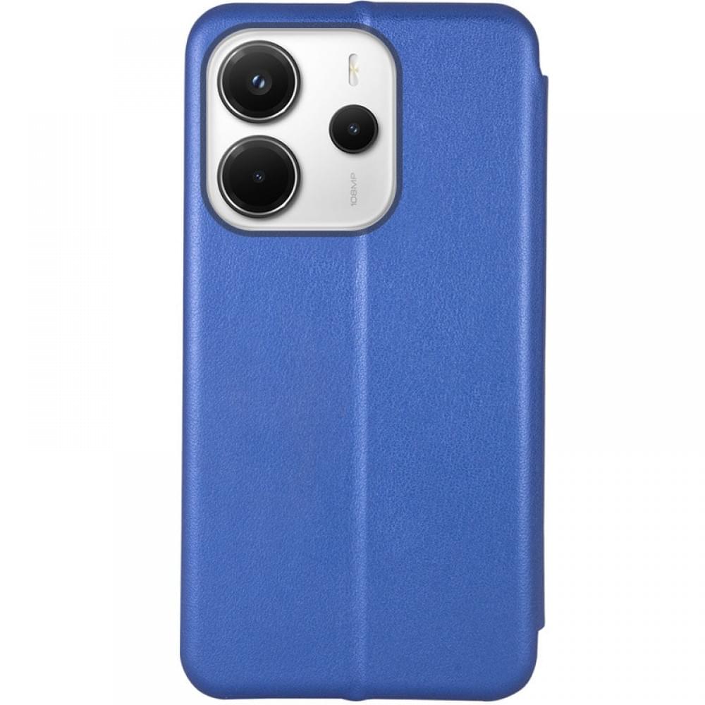Шкіряний чохол-книжка Classy для Xiaomi Redmi Note 14 4G (Europe version) Синій