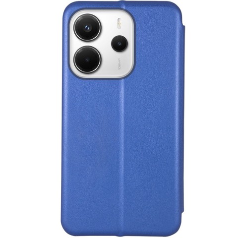 Шкіряний чохол-книжка Classy для Xiaomi Redmi Note 14 4G (Europe version) Синій