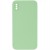 Silicone Case Square Full Camera Protective (AA) NOLOGO для Apple iPhone XS Max (6.5") М'ятний / Mint