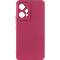 Чохол Silicone Cover Lakshmi Full Camera (A) для Xiaomi Redmi Note 12T Pro Бордовий / Marsala