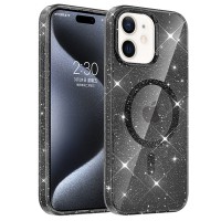 Чохол TPU Eclipse Sparkle (MagFit) для Apple iPhone 11 (6.1") Black