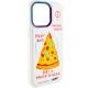 TPU+PC чохол Funny pictures with MagSafe для Apple iPhone 13 Pro (6.1") Pizza