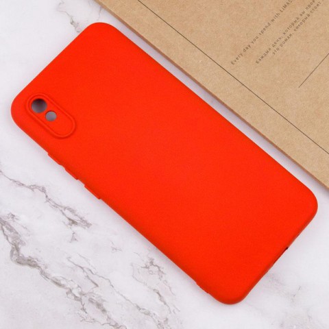 Чохол TPU GETMAN Liquid Silk Full Camera для Xiaomi Redmi 9A Червоний / Red