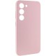 Чохол Silicone Cover Lakshmi Full Camera (AAA) для Samsung Galaxy S22 Рожевий / Pink Sand