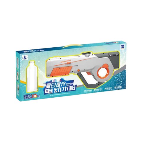 Водяний акумуляторний автомат Water Gun 8002C (600ml) with lithium battery Blue / Yellow