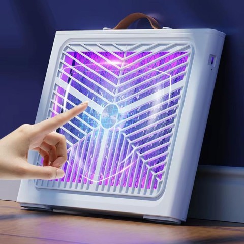 Пастка для комах з UV підсвічуванням GB-08 Trident with battery 1200 mAh White