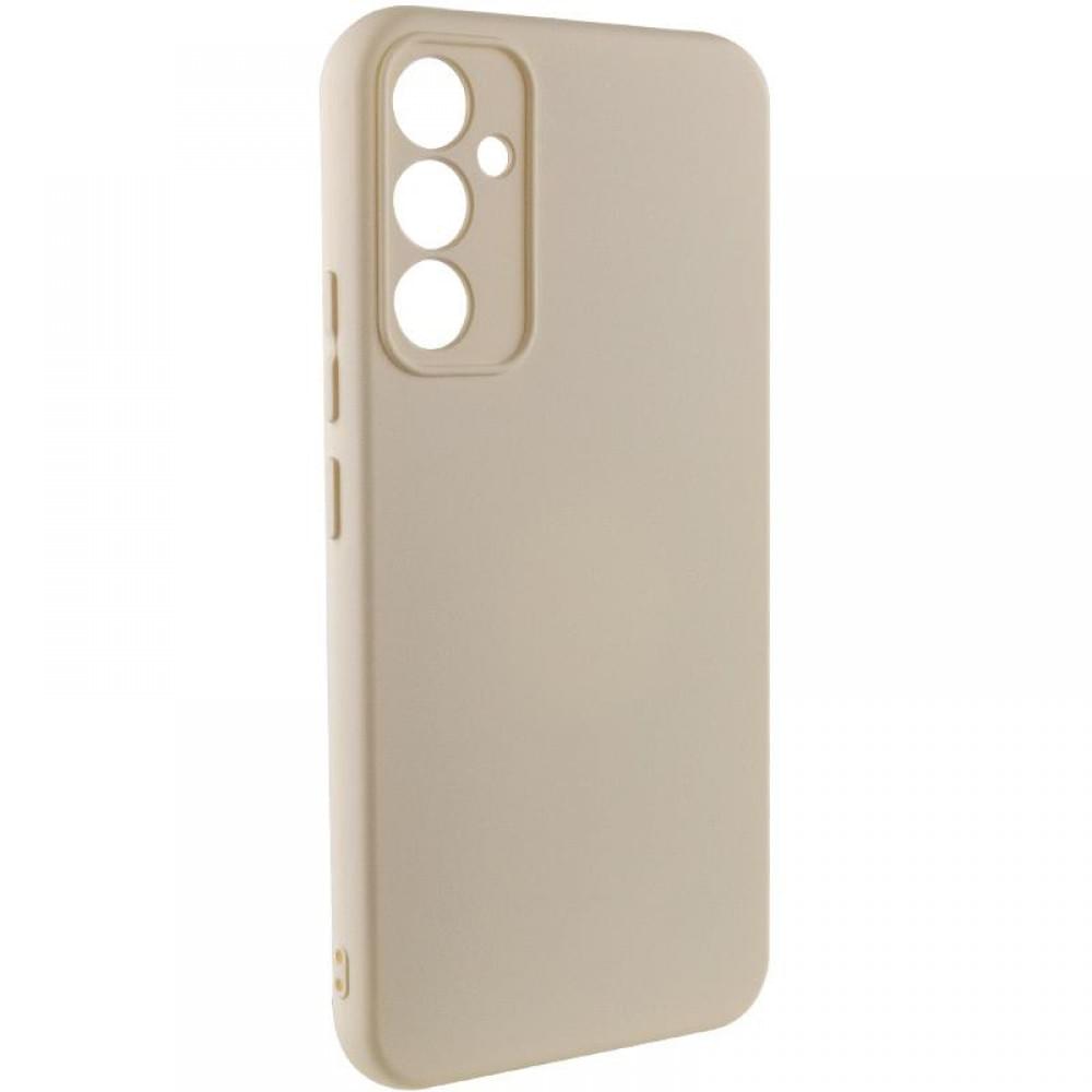 Чохол TPU GETMAN Liquid Silk Full Camera для Samsung Galaxy S24 Пісочний / Sand