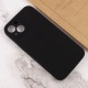 Чохол Silicone Case Full Camera Protective (AA) NO LOGO для Apple iPhone 13 (6.1") Чорний / Black