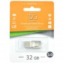 Флеш-драйв T&G 104 Metal series USB 3.0 - Type-C, 32GB Срібний