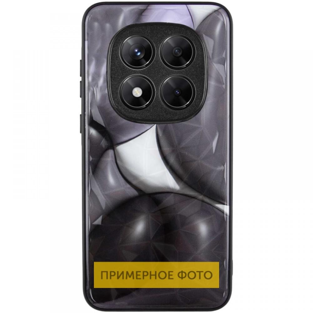TPU+PC чохол Prisma BubbleGum для Xiaomi Redmi Note 14 4G (Int. version) 3D Grey