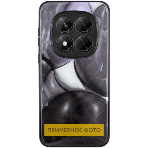 TPU+PC чохол Prisma BubbleGum для Xiaomi Redmi Note 14 4G (Int. version) 3D Grey