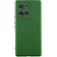 Чохол Silicone Cover Lakshmi Full Camera (AA) with MagFit для Motorola Edge 50 Neo Зелений / Dark green