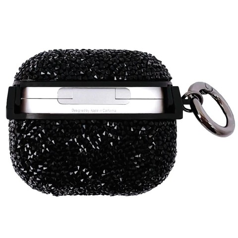 TPU чохол Bling World Rock Diamond для навушників AirPods 3 Чорний