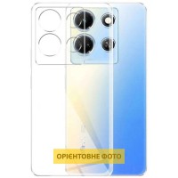 TPU чохол Epic Transparent 1,5mm Full Camera для Infinix Note 50 Pro+ Безбарвний (прозорий)