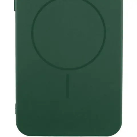 Чохол Silicone Cover Lakshmi Full Camera (AA) with MagFit для Samsung Galaxy S25 Ultra Зелений / Dark green