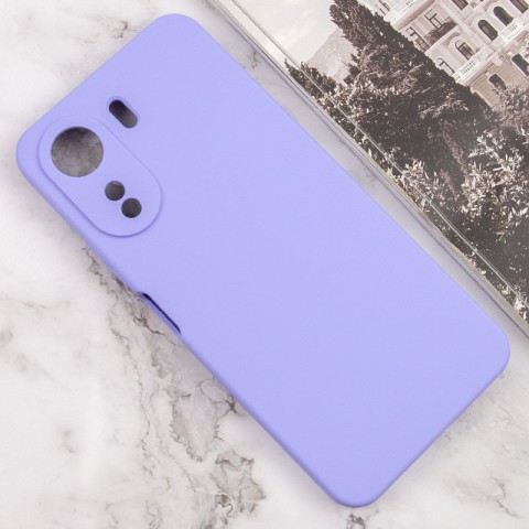 Чохол Silicone Cover Lakshmi Full Camera (AA) для Xiaomi Redmi 13C / Poco C65 Бузковий / Dasheen
