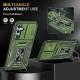 Ударостійкий чохол Camshield Army Ring для Samsung Galaxy S22+ Оливковий / Army Green