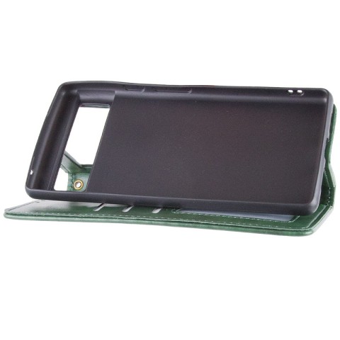 Шкіряний чохол-книжка GETMAN Gallant (PU) для Google Pixel 7 Зелений