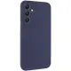 Чохол Silicone Cover Lakshmi Full Camera (AAA) для Samsung Galaxy S25 Темно-синій / Midnight blue