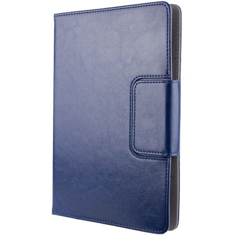 Універсальний шкіряний чохол-книжка для планшета 11" Синій