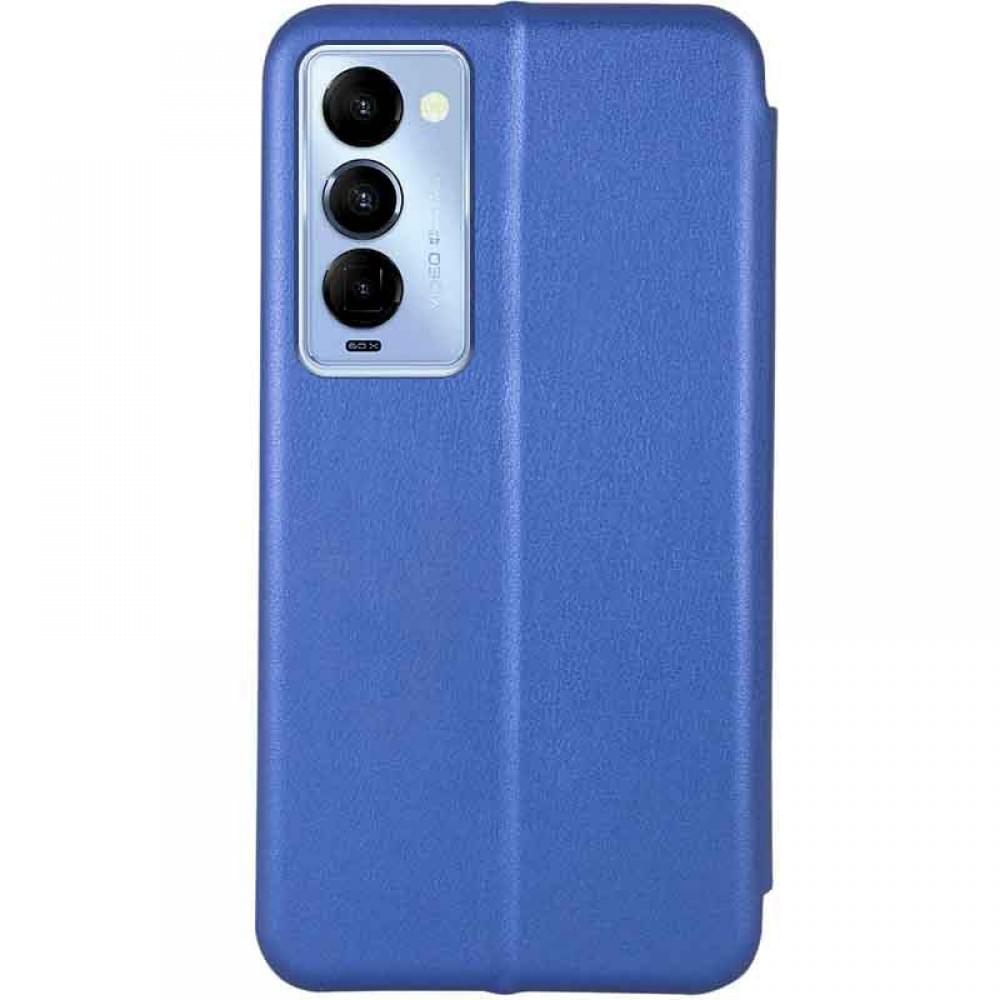 Шкіряний чохол-книжка Classy для TECNO Camon 18 / 18P Синій