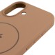 Чохол Silicone Case Full Protective (AA) V2 with MagSafe для Apple iPhone 17 (6.3") Бежевий / Desert Gold