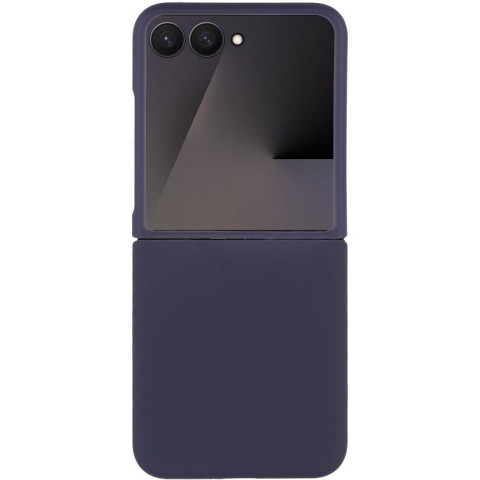 Чохол Foldables Silicone Cover Lakshmi (AAA) для Samsung Galaxy Z Flip7 Темно-синій / Midnight blue
