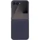 Чохол Foldables Silicone Cover Lakshmi (AAA) для Samsung Galaxy Z Flip7 Темно-синій / Midnight blue
