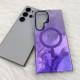 Чохол TPU Shiny Mountain (MagFit) для Samsung Galaxy S24 Ultra Purple