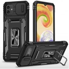 Ударостійкий чохол Camshield Army Ring для Samsung Galaxy A05 Чорний / Black