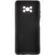 Чохол TPU GETMAN Liquid Silk Full Camera для Xiaomi Poco X3 NFC / Poco X3 Pro Чорний / Black