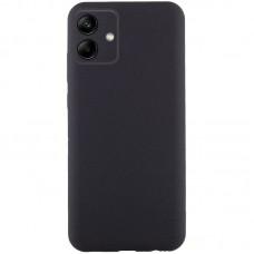 Чохол TPU GETMAN Liquid Silk Full Camera для Samsung Galaxy A06 Чорний / Black