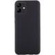 Чохол TPU GETMAN Liquid Silk Full Camera для Samsung Galaxy A06 Чорний / Black